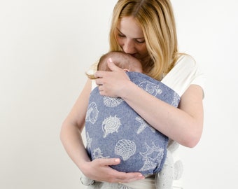 linen baby wrap carrier