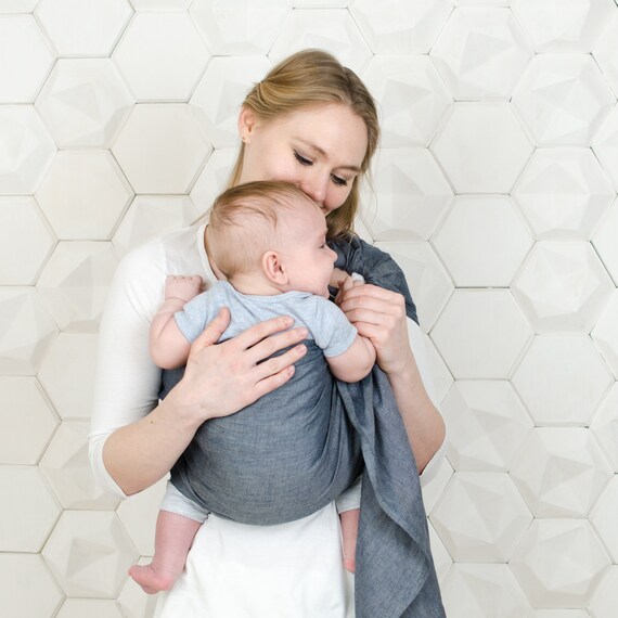 linen baby sling