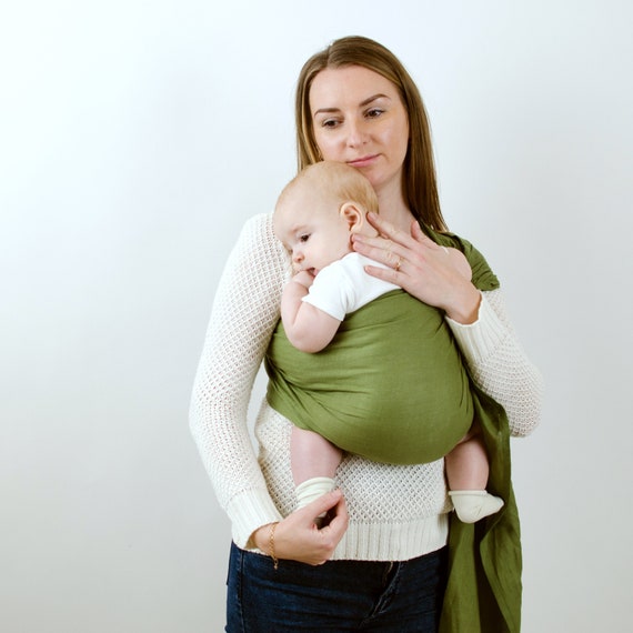 linen baby carrier