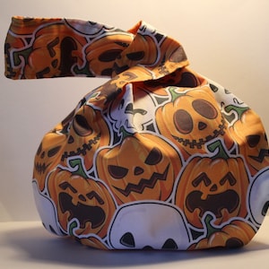 Japanische Knotentasche Halloween