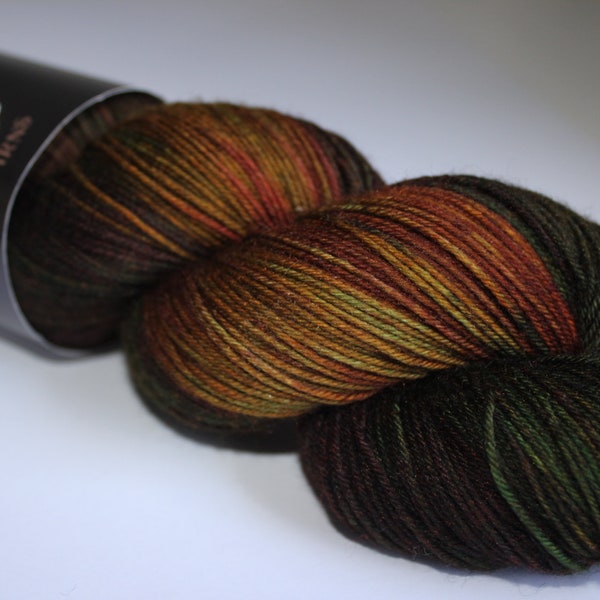 Waldbewohner - 100g Superwash Platinum Sockenwolle