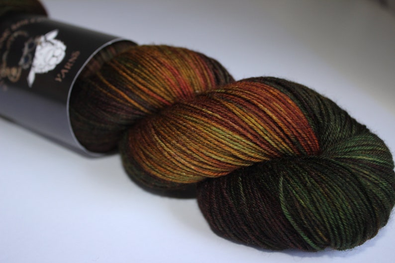 Forest Dweller 100g Superwash Platinum Sock Yarn image 1