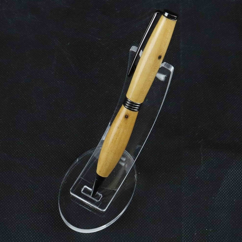Handcrafted Hophornbeam Wood Ball Point Pen