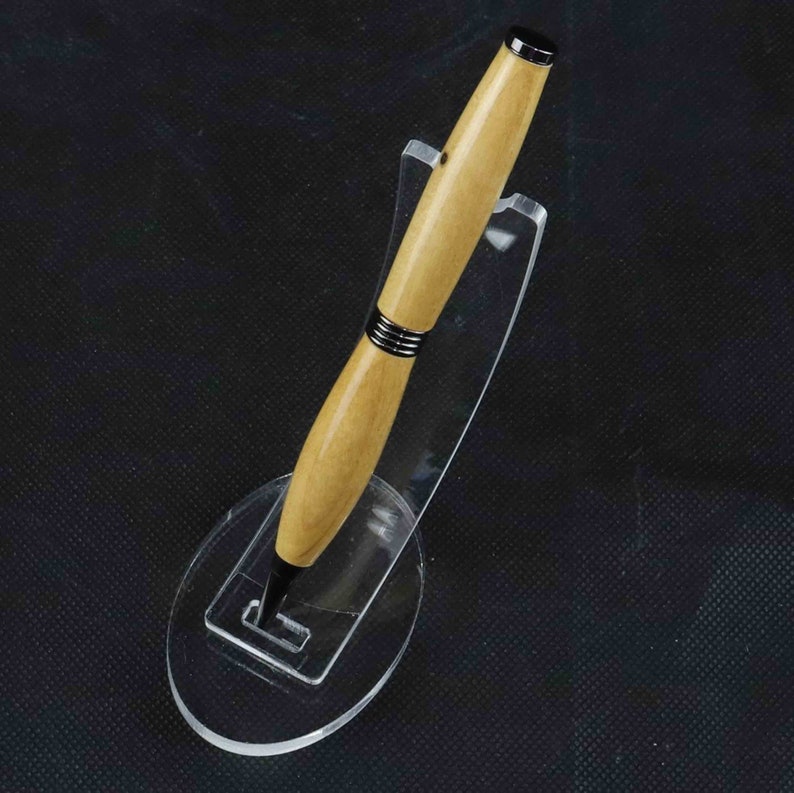 Handcrafted Hophornbeam Wood Ball Point Pen