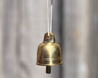 Handmade Hanging Real Brass Bell - Home Decoration - East of India - Wind Chime.