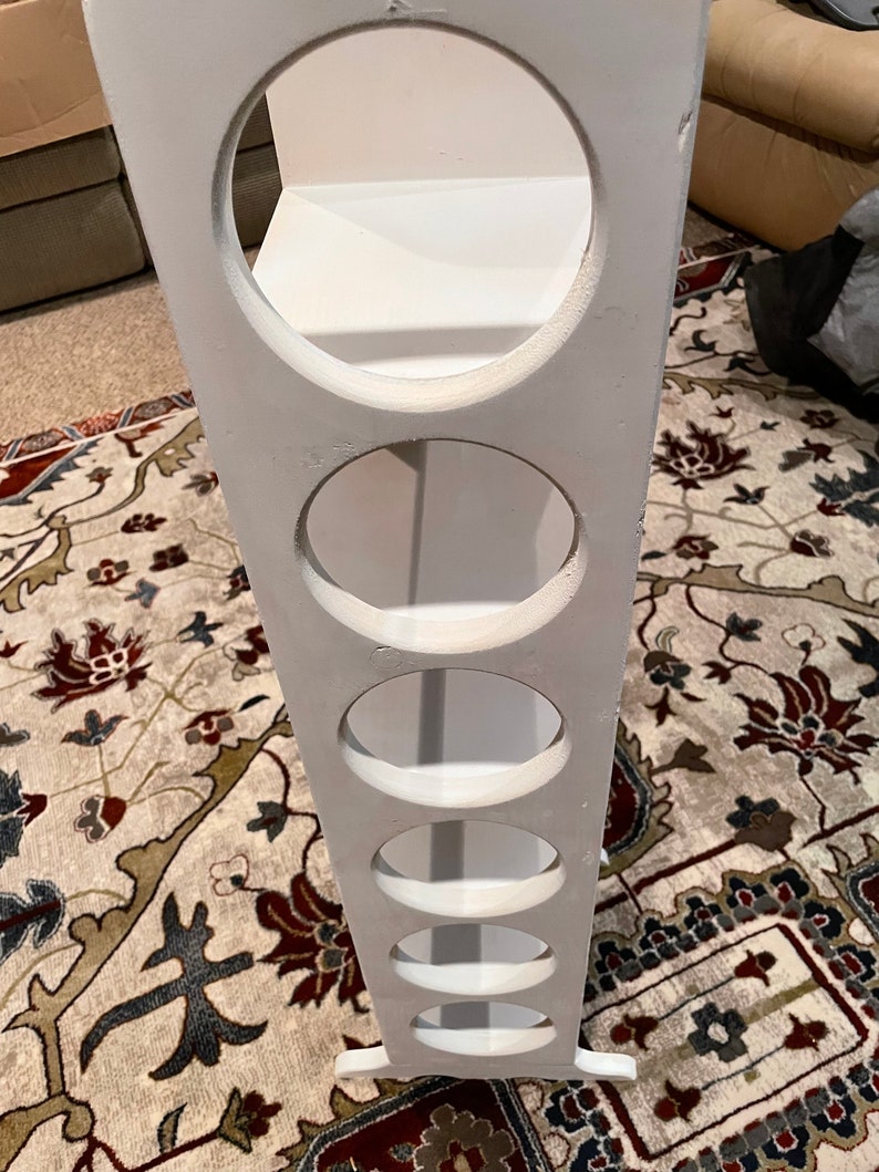 6 Slot 2 Liter Soda Rack Primed White Etsy