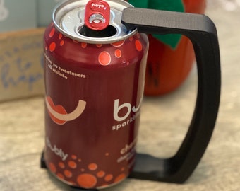 3D Printed Can Handle: Custom PLA Mug Grip