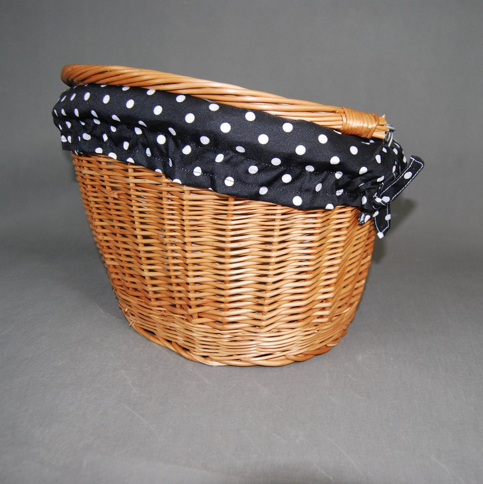 Bike Basket COVER Bicycle Basket Wicker Basket Etsy