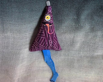 Drawlloween Yokai Plush - OOAK Art Doll