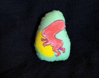 Drawlloween Alien Plush - OOAK Art Doll