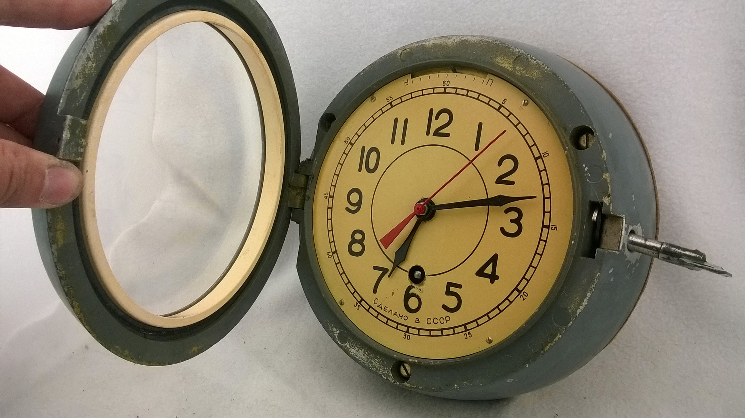 Russian Submarine Clock for sale Only 4 left at 75