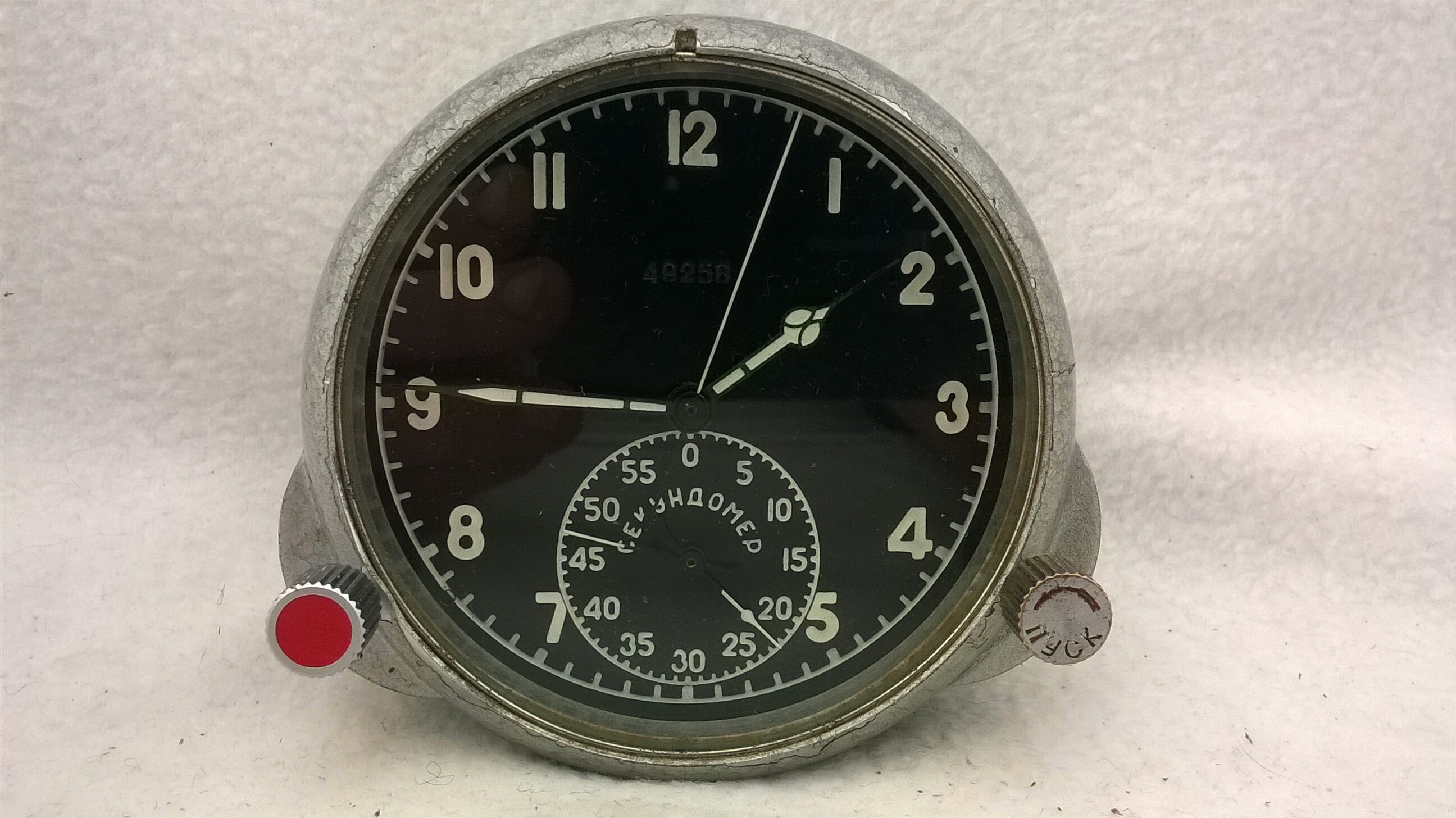 Soviet military Aviation Aircraft Clock 60ChP MIG29 Watch Etsy