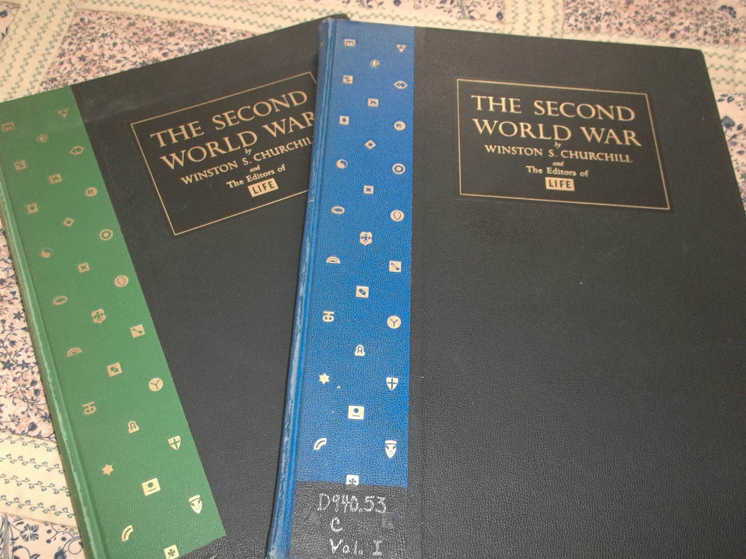 Winston Churchill Book Set - Etsy