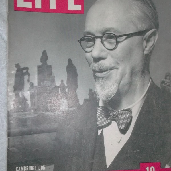 Vintage magazine: "Life" Cambridge Don September 20, 1943