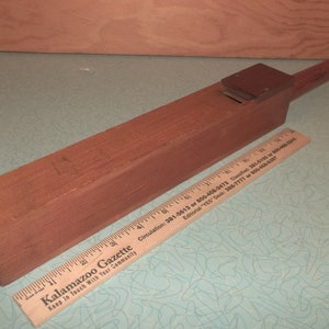 Vintage all wood F organ tuning whistle