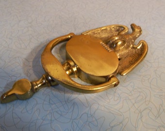 Vintage Brass eagle door knocker
