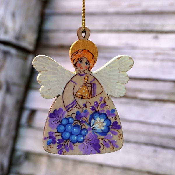 Angel Christmas ornaments, christmas angel hand painted wooden Angel decorations, angel ornaments, Engel Weihnachtsschmuck, Weihnachtsengel