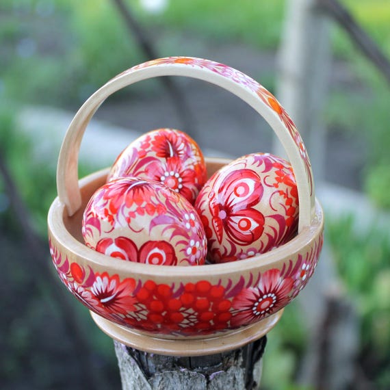 ZoneYan Cestini Pasquali In Feltro 3 Pezzi - Coniglietti Con Fiori Per Caccia Alle Uova, Decorazioni Pasqua, Regalo Bimbi
