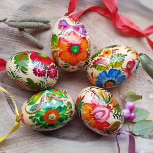 11 x 11 cm Bag for Easter gifts. Traditional Ornaments for Easter eggs Pysanka Paper gift bag