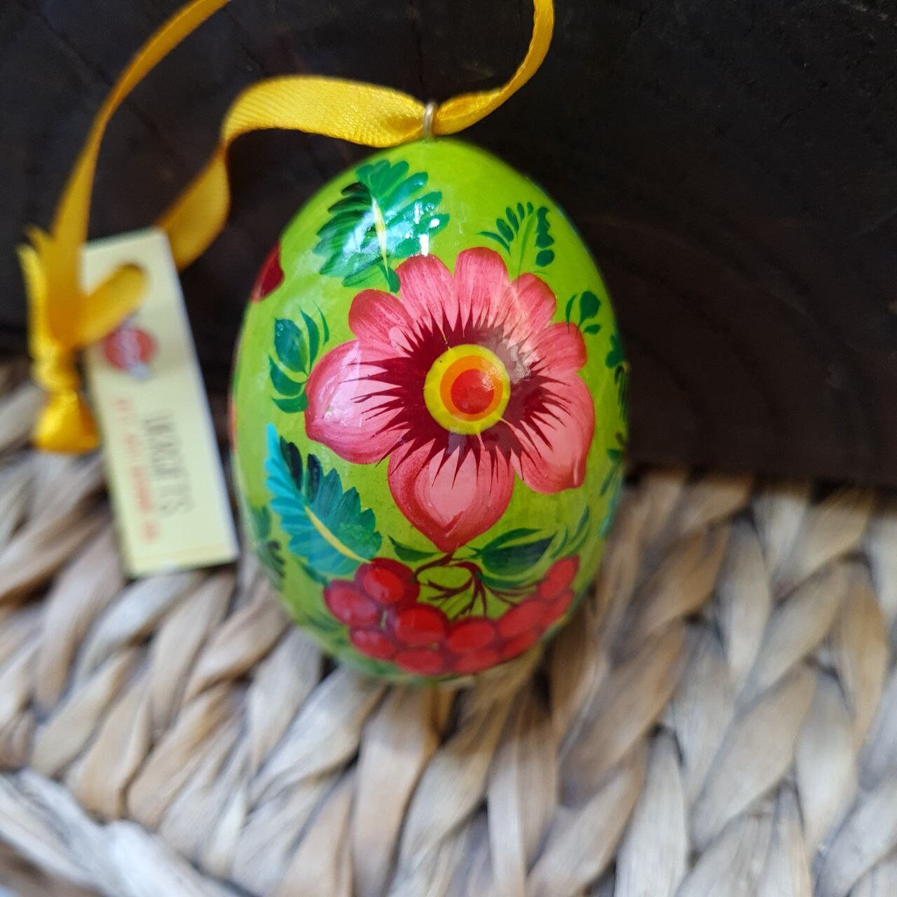 Ukrainian Pysanka Wooden Hand Painted Easter Eggs to Hand to - Etsy