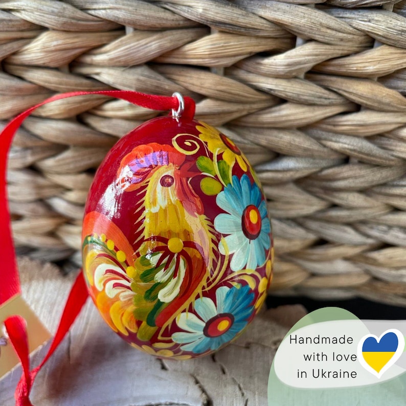 Hand Painted Easter Egg- Ukrainian Easter Eggs – Pysanka-eggs With ...