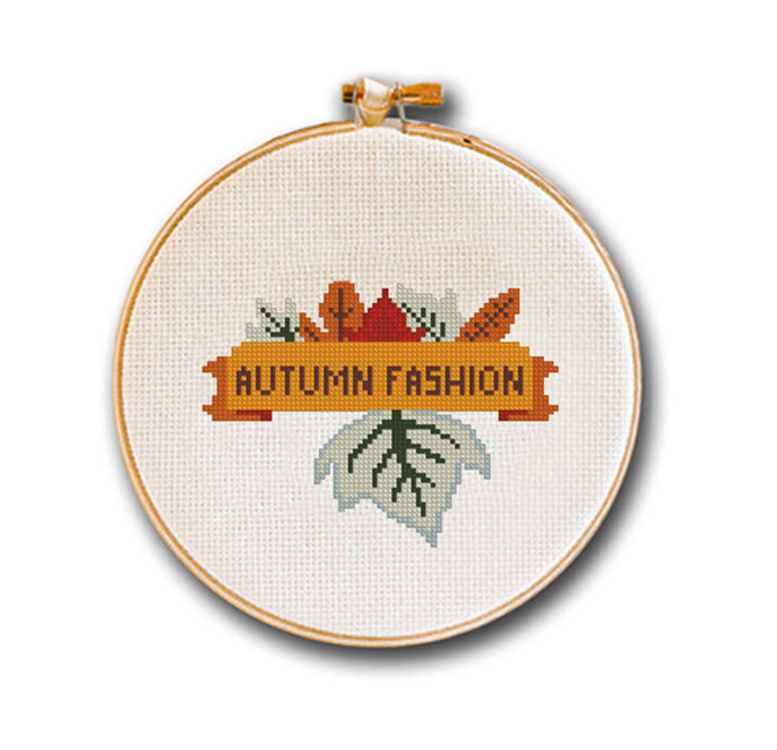 Autumn Fashion Cross Stitch Sign Modern Cross Stitch PDF Etsy Stitch cross disney patterns counted pattern choose