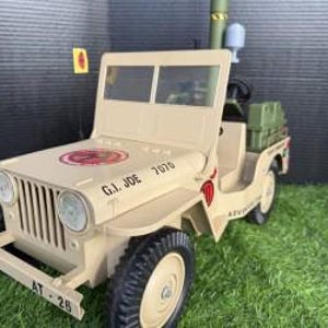 アメリカンプラスチックトイ GiJOE等用ジープ ビンテージ(1) Vintage Gi Joe Jeep - Etsy