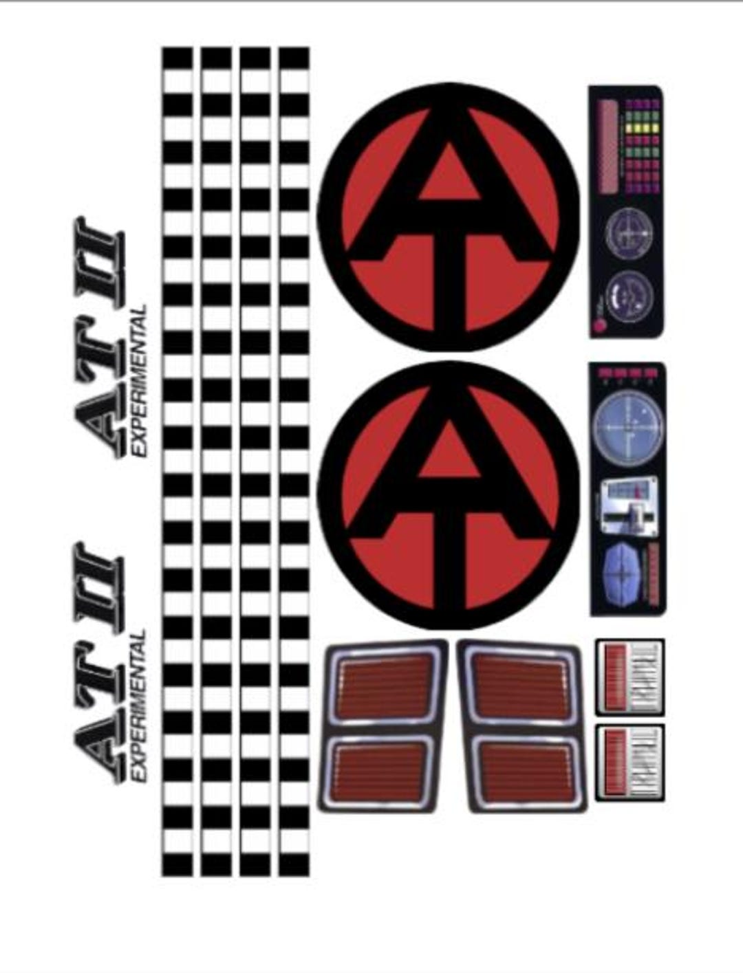 Classic/vintage Gi Joe Adventure Team MSV Repro Stickers- Pls Read ...