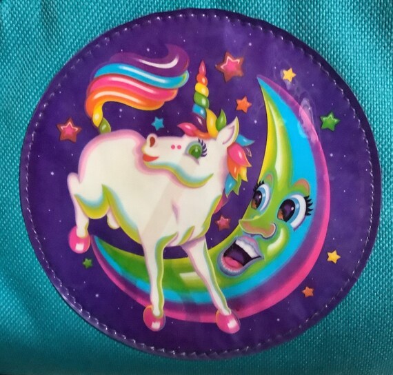 Lisa Frank Rare Vintage Markie over the moon Feathered bag ...