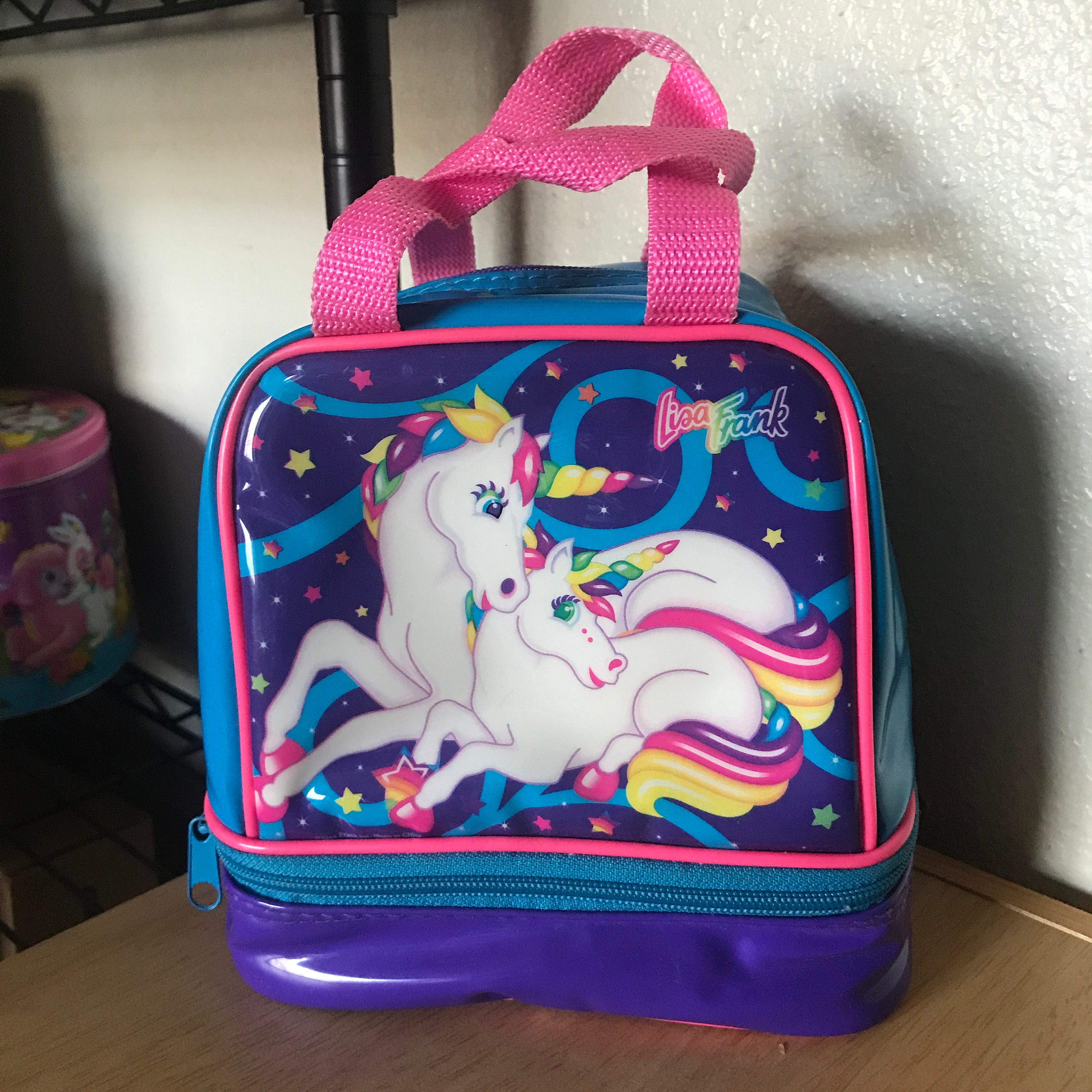 lisa frank lunch bag