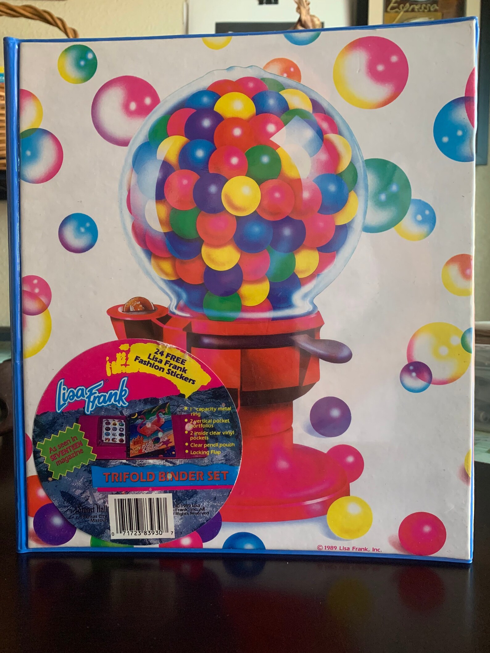 lisa frank bubble gum machine