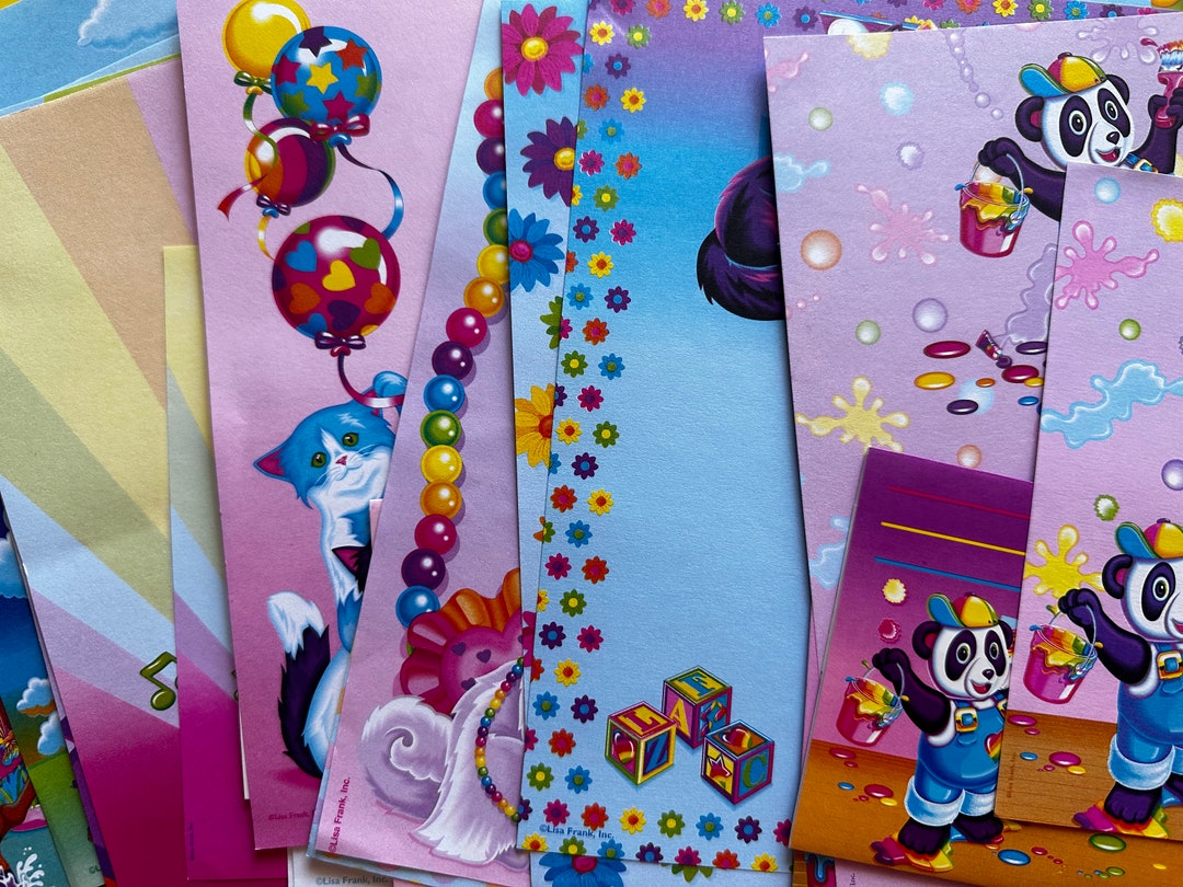 Vintage Lisa Frank Stationery Sheets Postalettes PICK A SET - Etsy