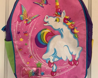 lisa frank unicorn backpack