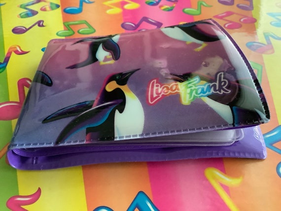 Lisa Frank Rainbow Logo Zip-Around Wallet