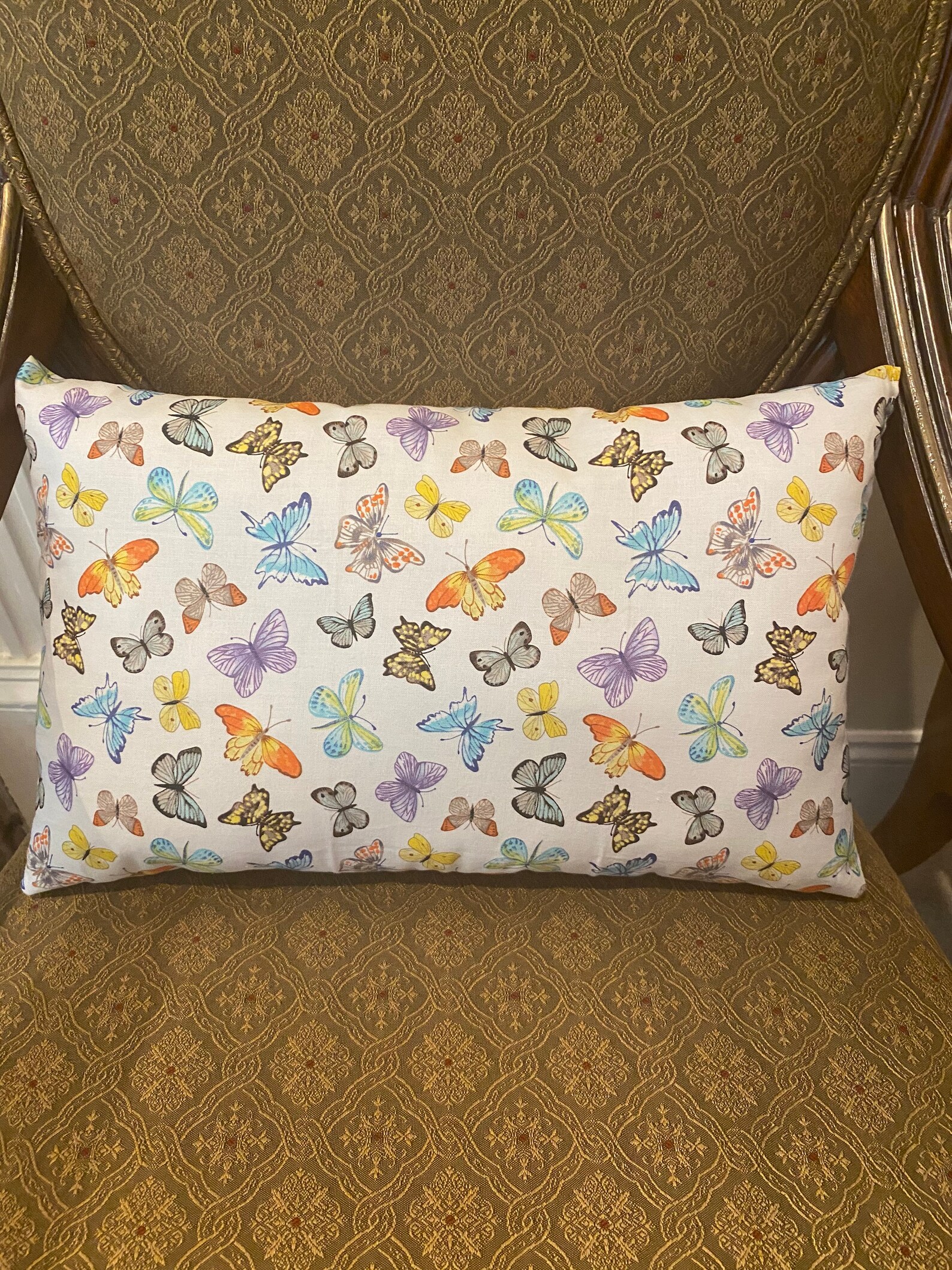 Butterfly Pillow Etsy