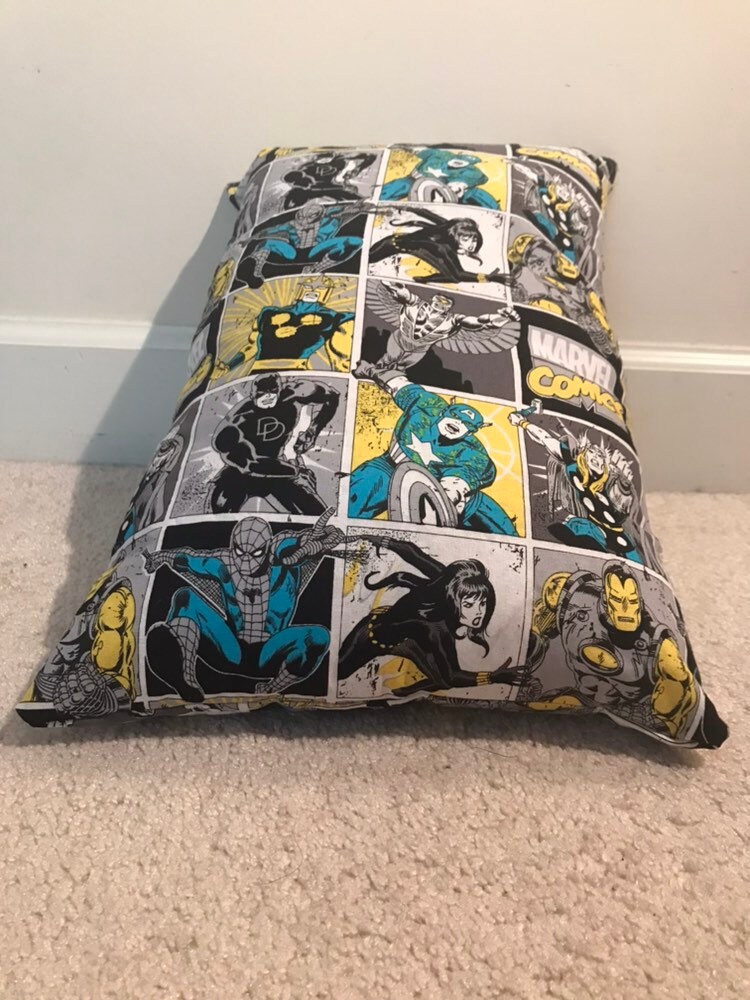 Marvel Comics Pillow Etsy