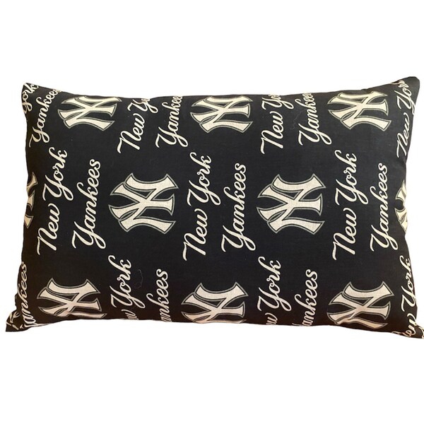 New York Yankee Pillow Case Etsy