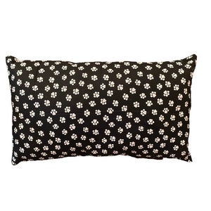 Paw print pillow