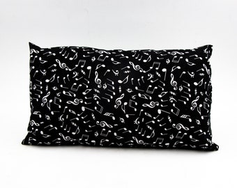 Music Notes Pillow