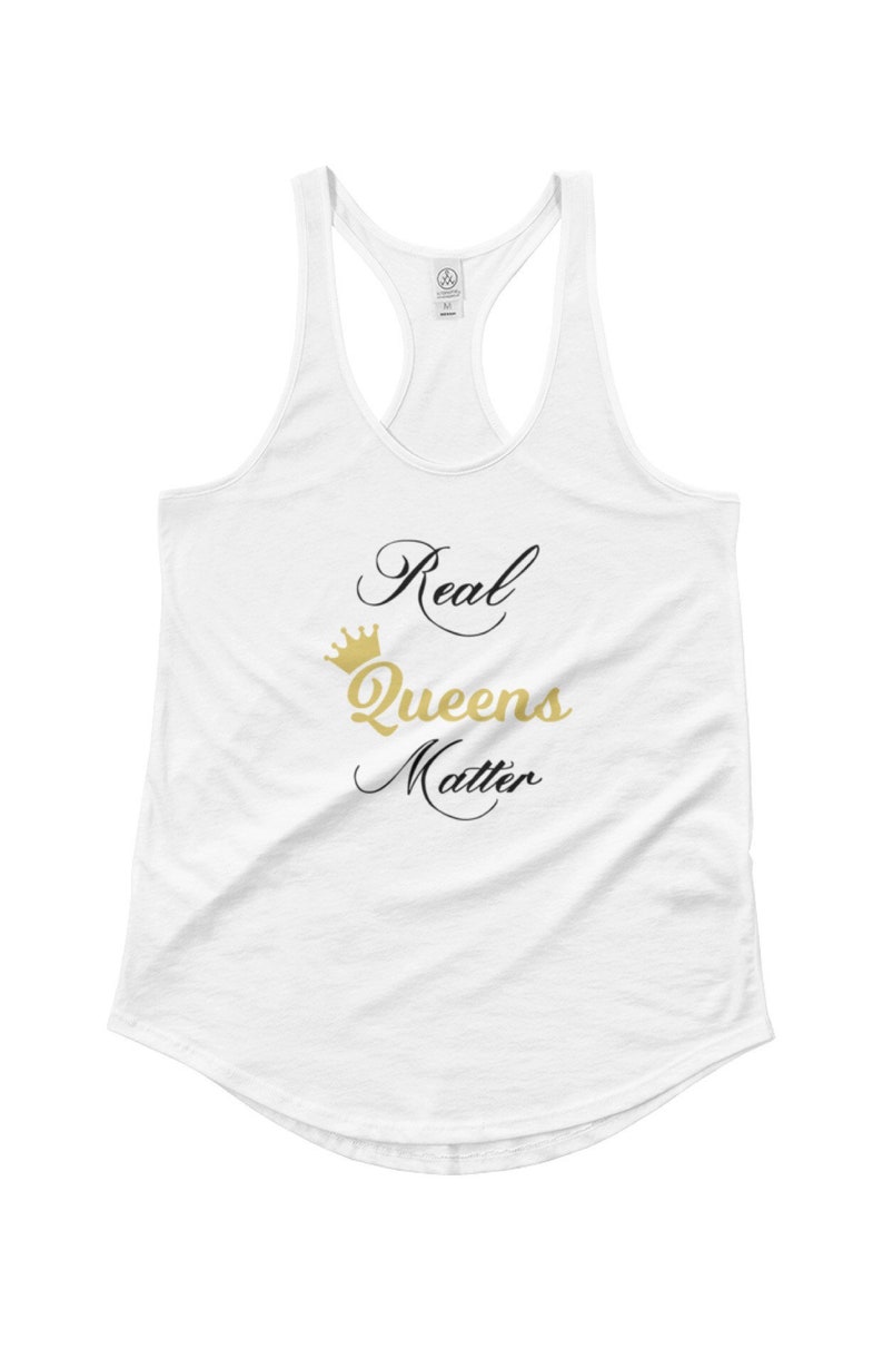 Mad Over Shirts Yoga Queen Unisex Premium Racerback Tank top