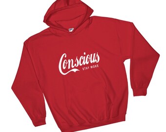Unisex Coca Cola Style Font Pullover 