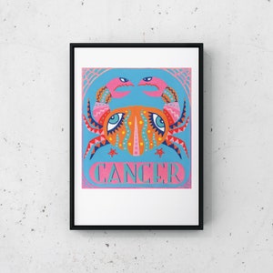 PRINT CANCER CANCER zodiac sign