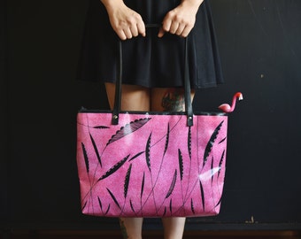 SHOPPING BAG LEAVES
