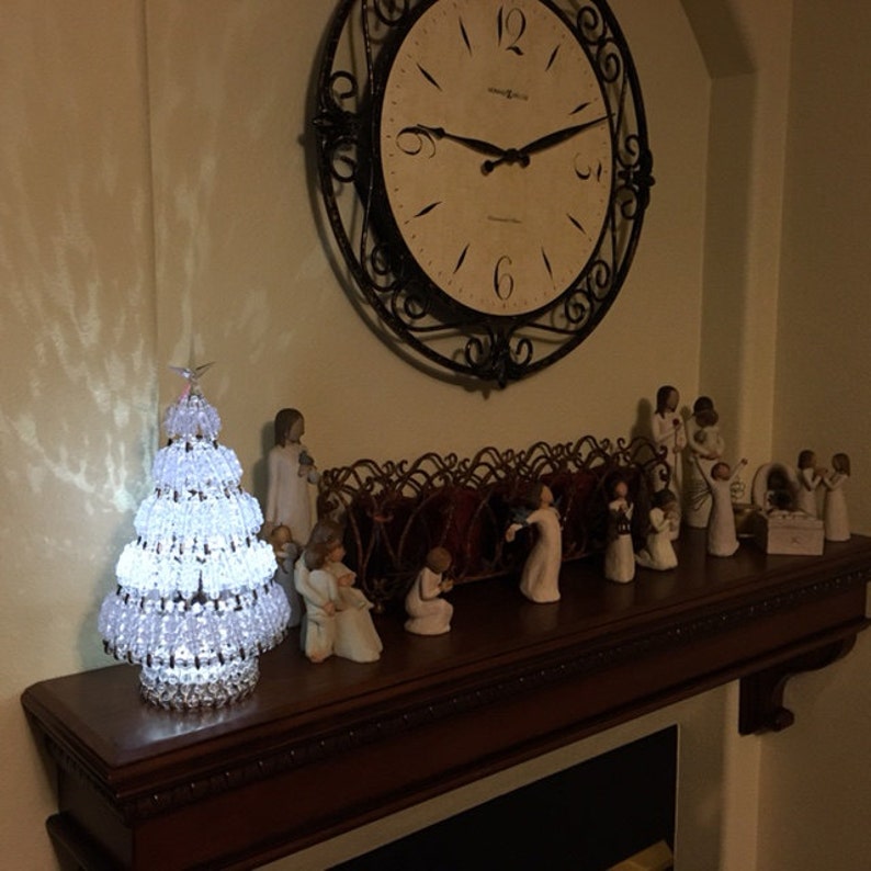 Printable Tutorial Instructions for Crystal Christmas Tree Etsy