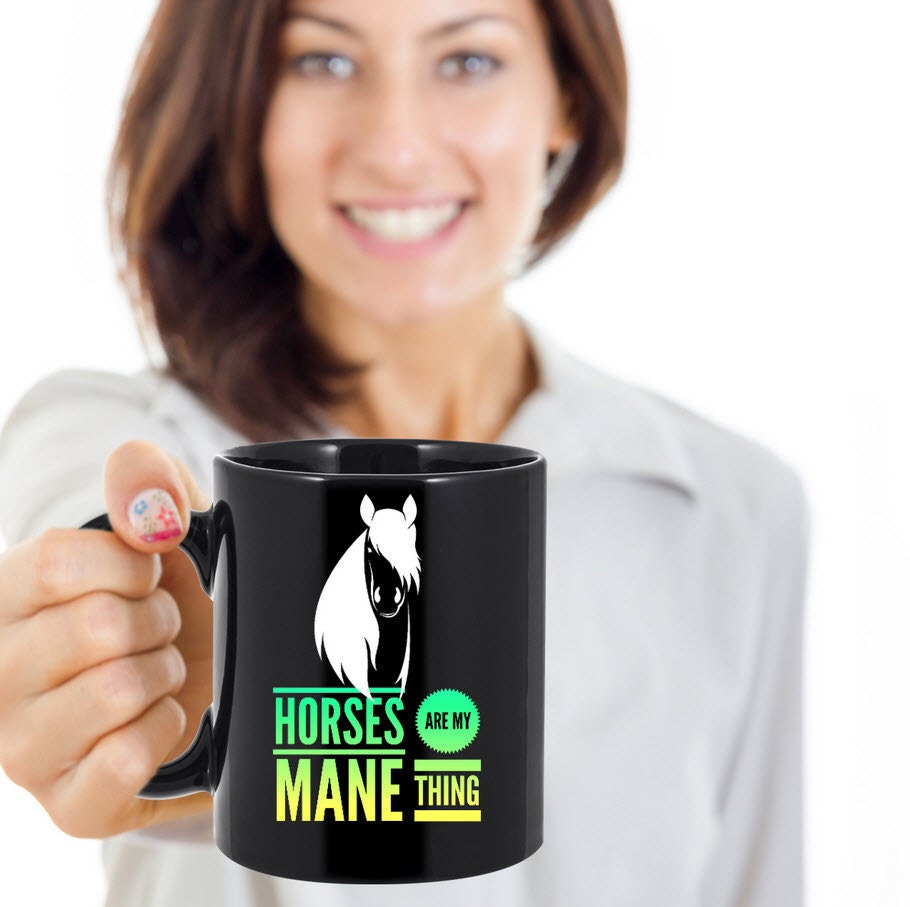Funny Horse Lovers Mug. Horse Gifts for Women or Men. Horse Girl. Horse