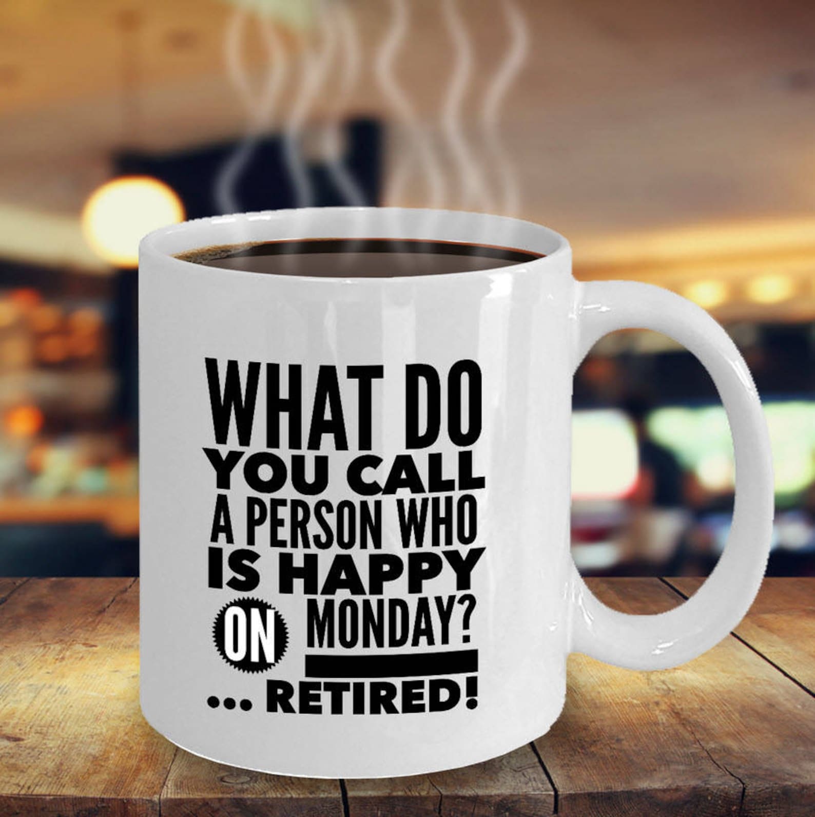 Funny Retirement Mug Retired Coffee Mug Grandpa or Grandma Gifts Funny ...