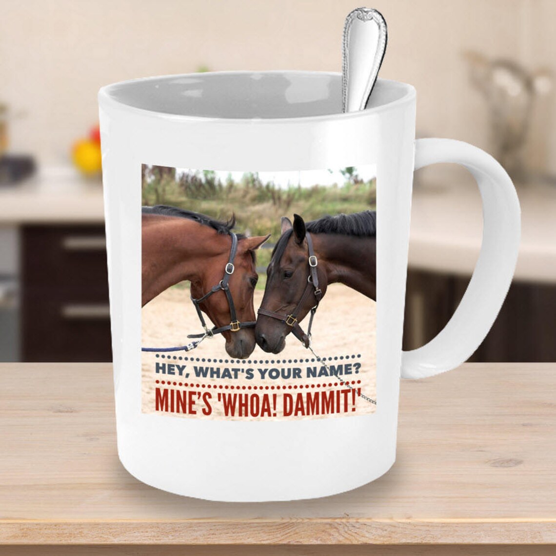 Funny Horse Lovers Mug. Horse Gifts for Women or Men. Horse Girl. Horse