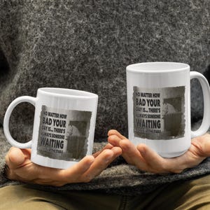 Horse Lover Mug – “Always Someone Waiting at the Stable” Quote Coffee Cup Gift for Equestrians, Riders, Horse Owners & Barn Friends image 5