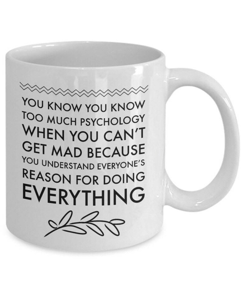 Funny Psychology Coffee Mug Gift for Psychologist Etsy
