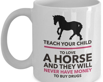 Funny Horse Coffee Mug - Horse Lover Coffee Mug For Women - Horse Gifts For Women - Horse Humor - Funny Horse Gifts - Funny Horse Presents